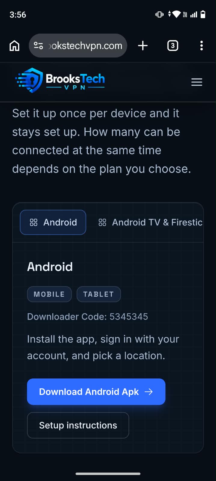 Step 1: Download the APK