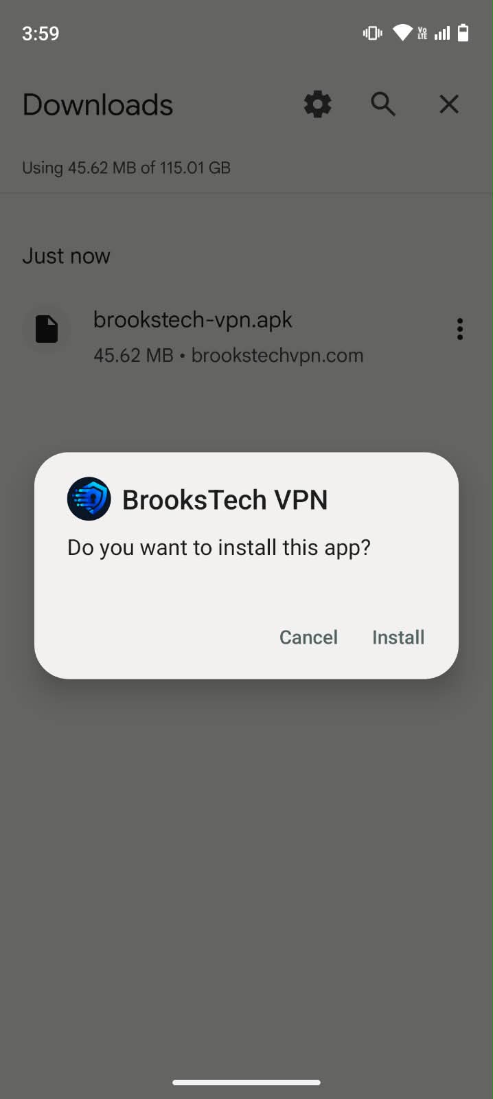 Step 4: Install the App