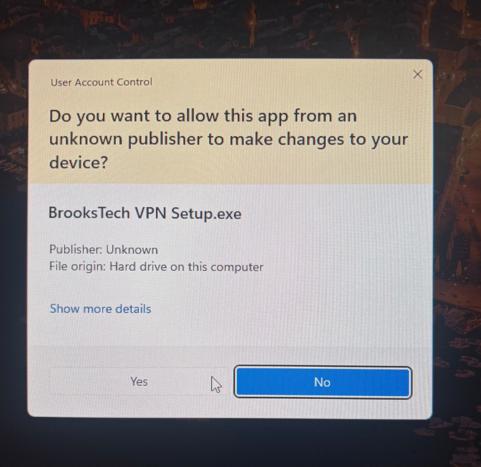 Step 6: User Account Control
