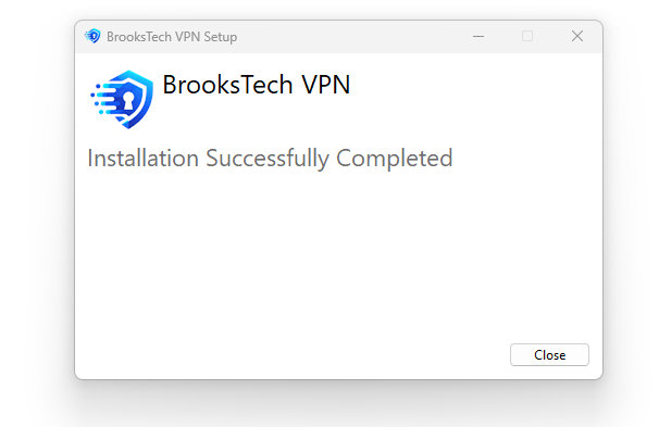 Step 7: Installation Complete